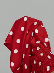 Vestido Curto Vermelho Daniela