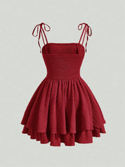 Vestido Curto Vermelho Daniela