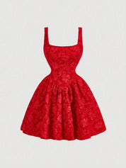 Vestido Curto Vermelho Elaine