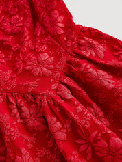 Vestido Curto Vermelho Elaine