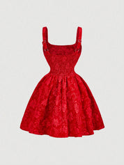 Vestido Curto Vermelho Elaine
