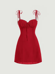Vestido Curto Vermelho Gabriela