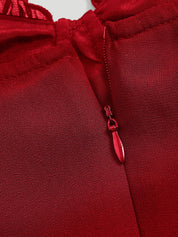 Vestido Curto Vermelho Gabriela