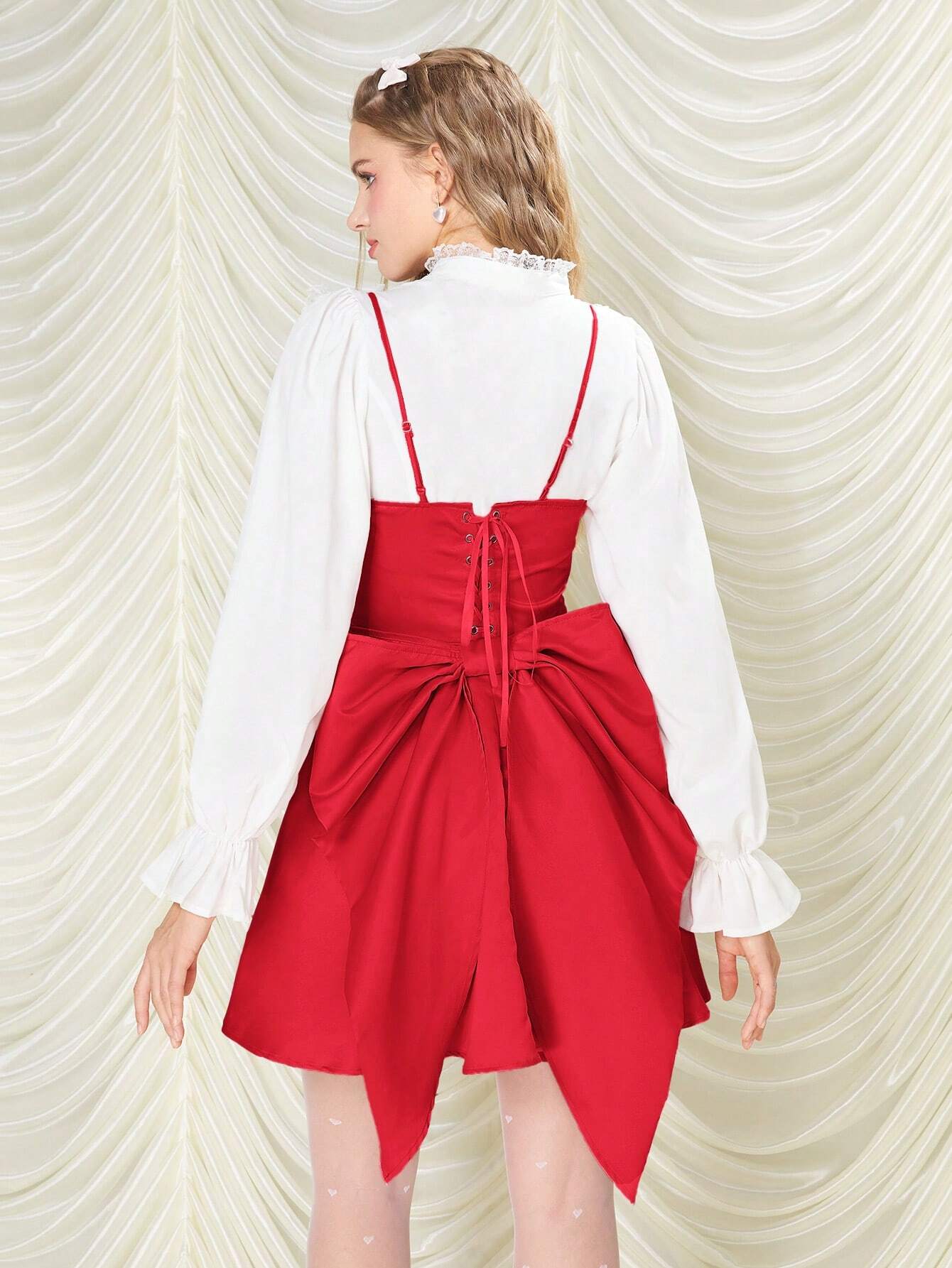 Vestido Curto Vermelho Havila