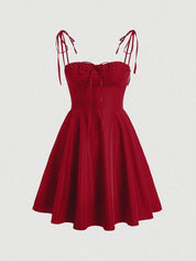 Vestido Curto Vermelho Mariana