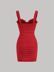 Vestido Curto Vermelho Priscila