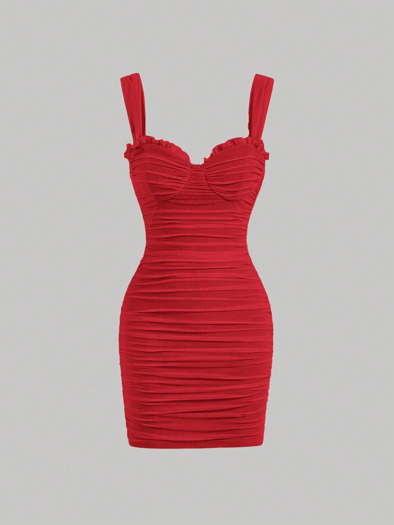 Vestido Curto Vermelho Priscila