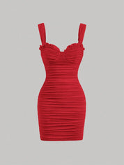 Vestido Curto Vermelho Priscila