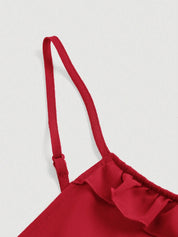 Vestido Curto Vermelho Roberta