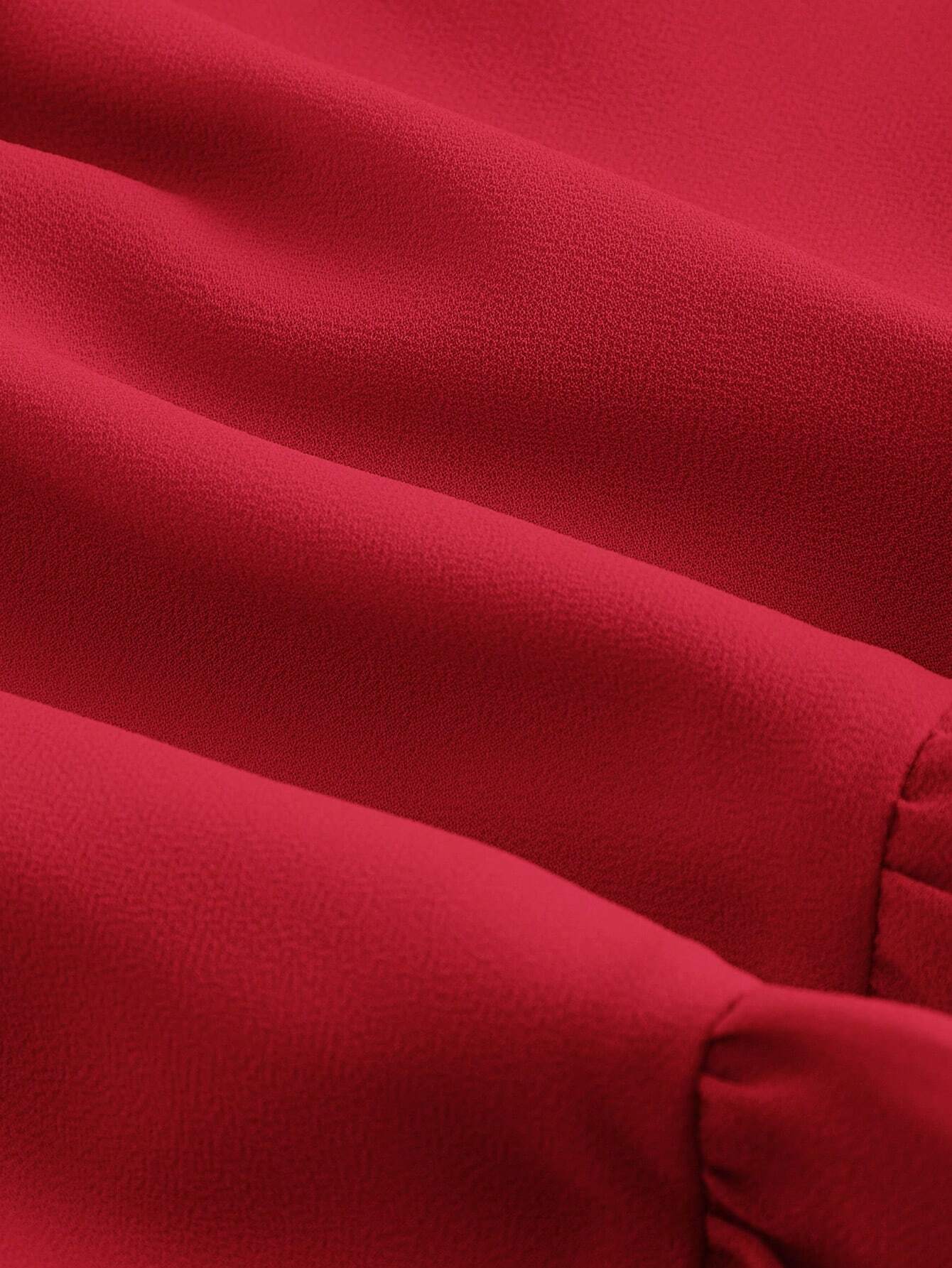 Vestido Curto Vermelho Roberta