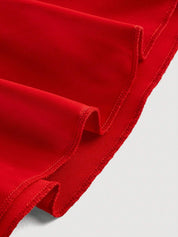 Vestido Curto Vermelho Sandra
