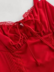 Vestido Curto Vermelho Vanessa