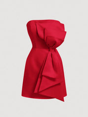 Vestido Curto Vermelho Vera