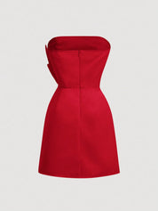 Vestido Curto Vermelho Vera
