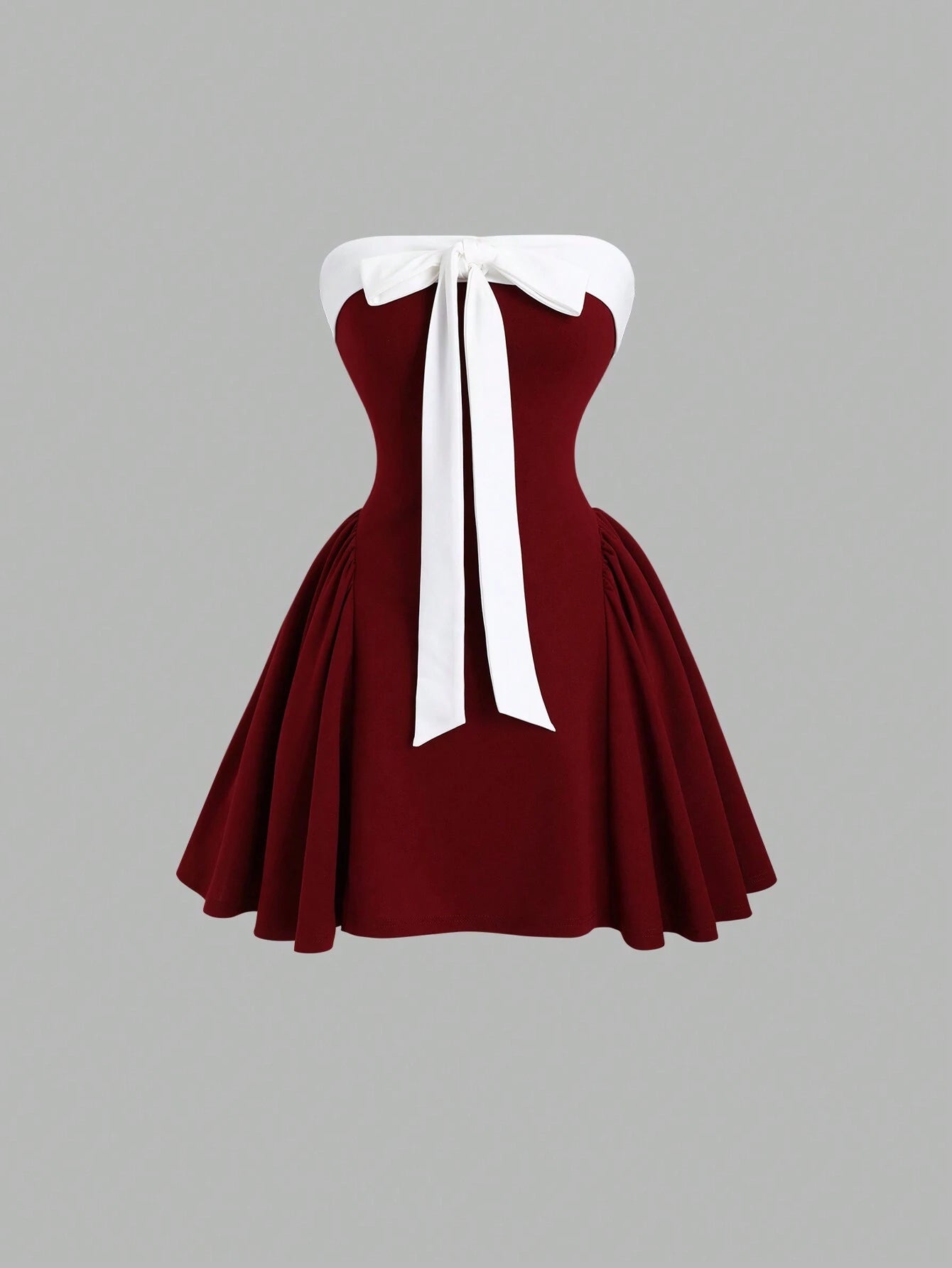 Vestido Curto Vermelho Feminino Paula