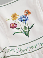 Vestido Floral Longo Feminino