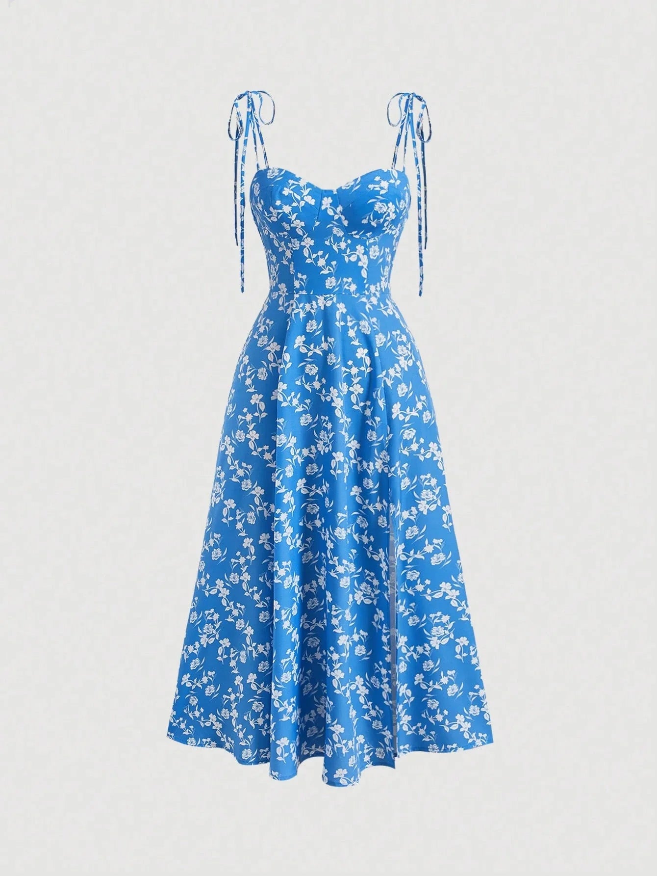 Vestido Floral Longo Lucía