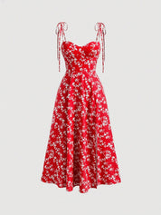 Vestido Floral Longo