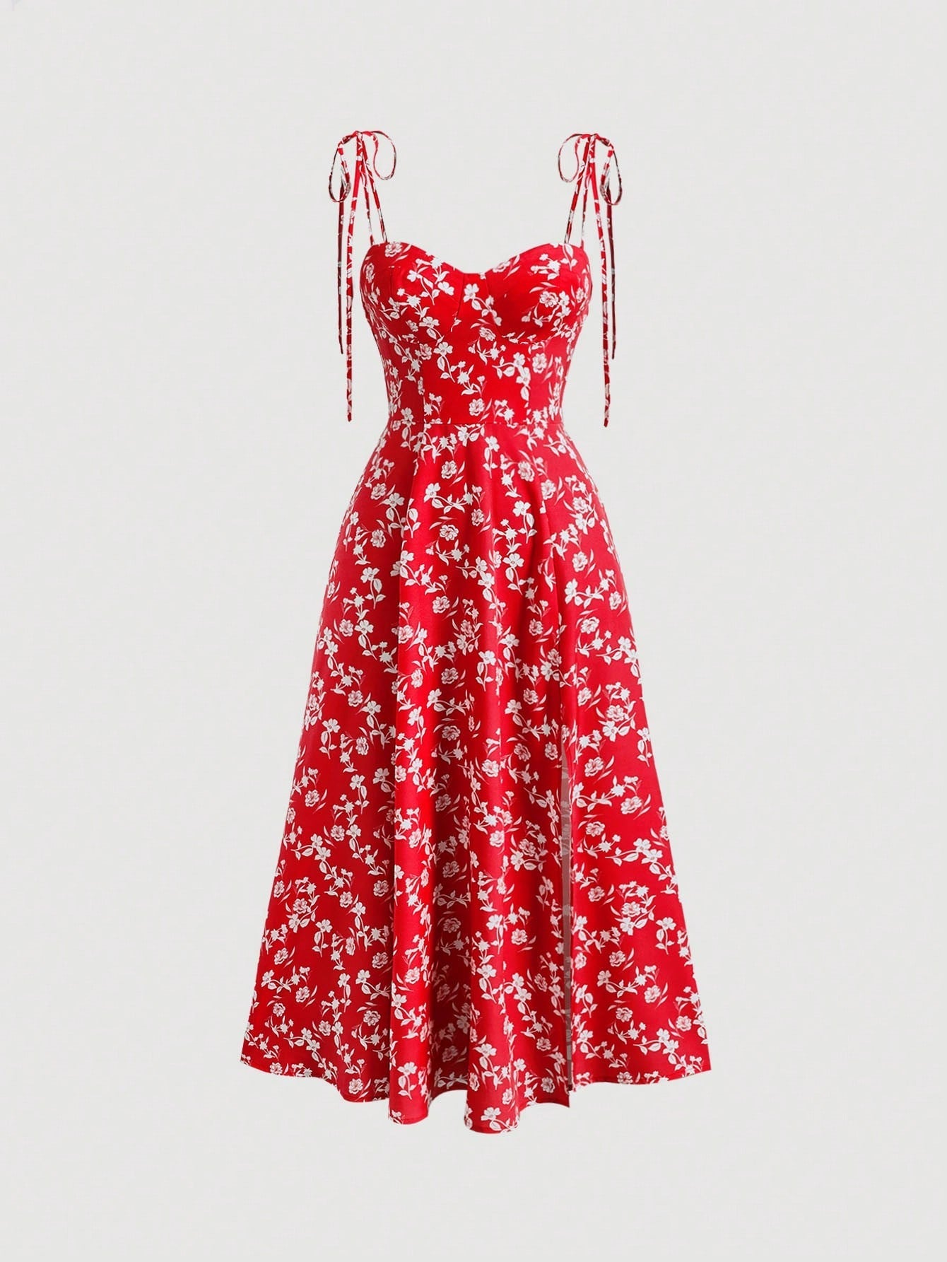 Vestido Floral Longo