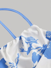 Vestido Floral Pilar Azul