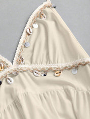 Vestido Longo Branco Dani em Malha Feminino