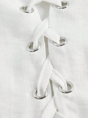 Vestido Longo Branco Isabella