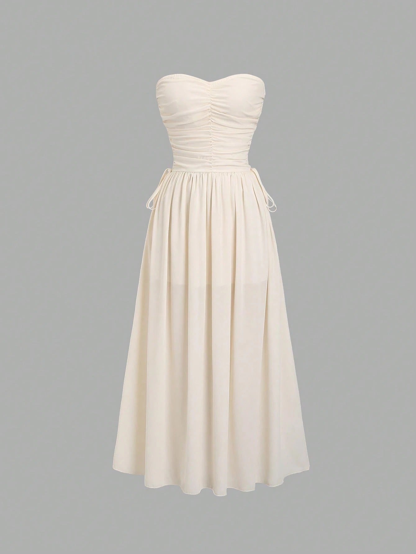 Vestido Longo Branco Kiara Feminino