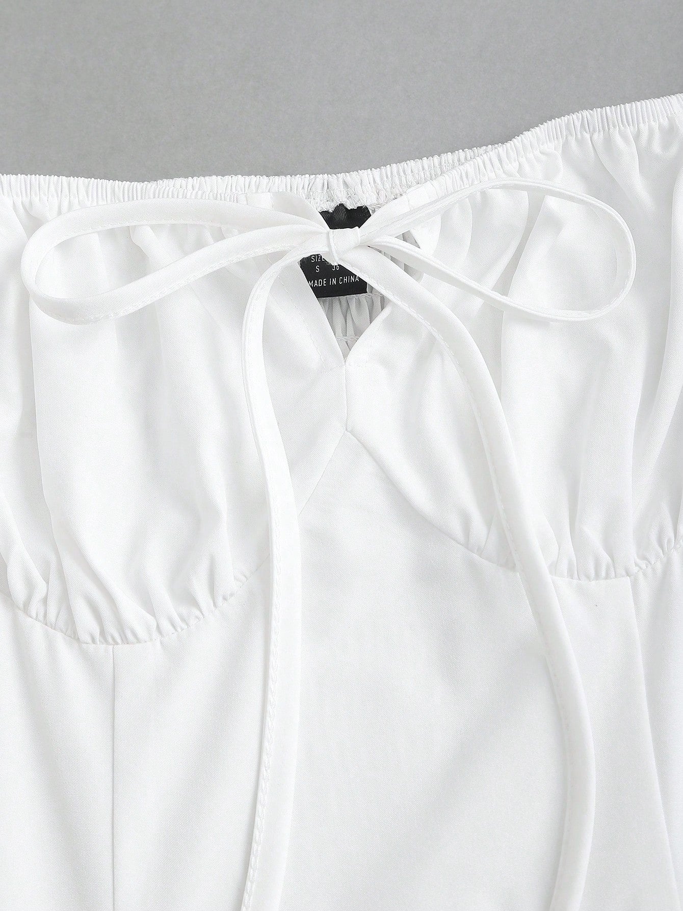 Vestido Longo Branco Mirella Feminino