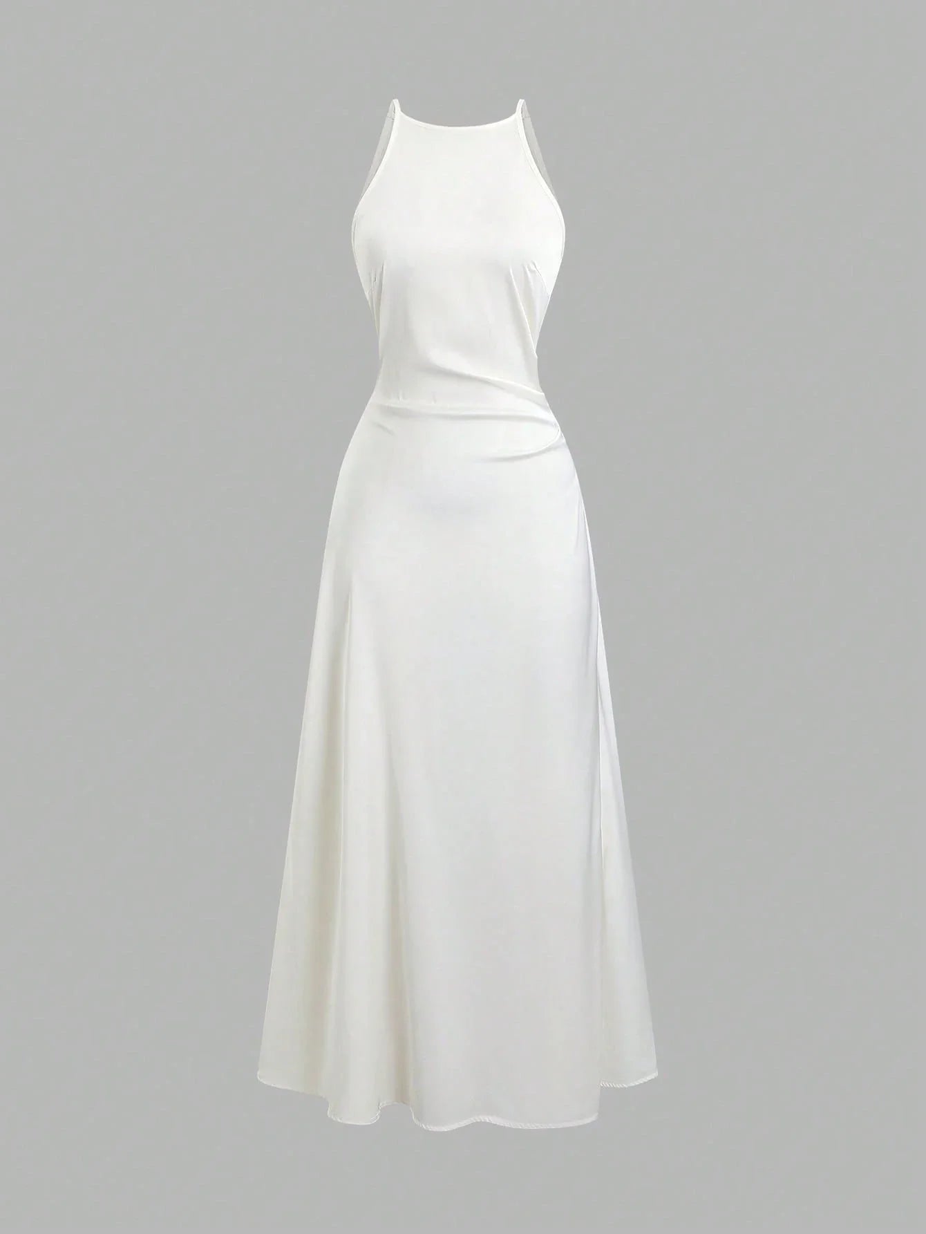 Vestido Longo Branco Raquel Feminino