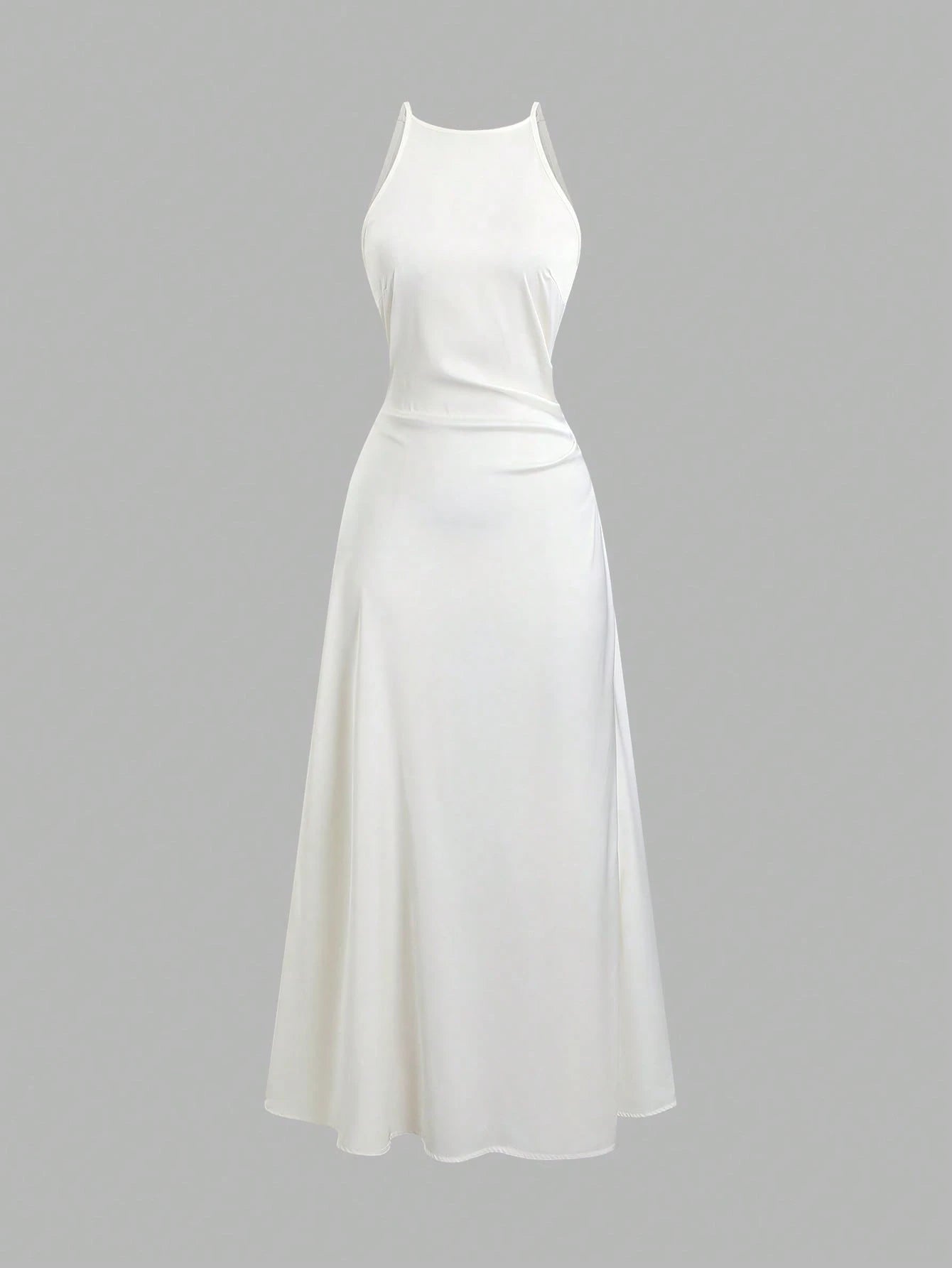 Vestido Longo Branco Raquel Feminino