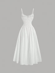 Vestido Longo Branco Talita Feminino
