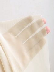 Vestido Longo Branco Zelia Feminino Elegante
