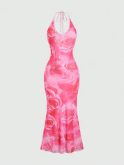 Vestido Longo Elegante Eli Feminino