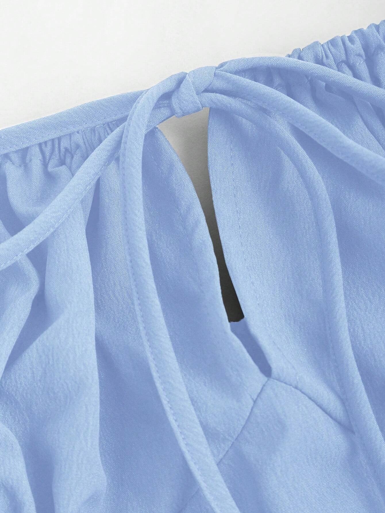 Vestido Longo Elegante Feminino em Tecido com Elastano