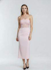 Vestido Longo Elegante Francisca Feminino