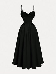 Vestido Longo Preto Chiara
