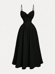 Vestido Longo Preto Chiara