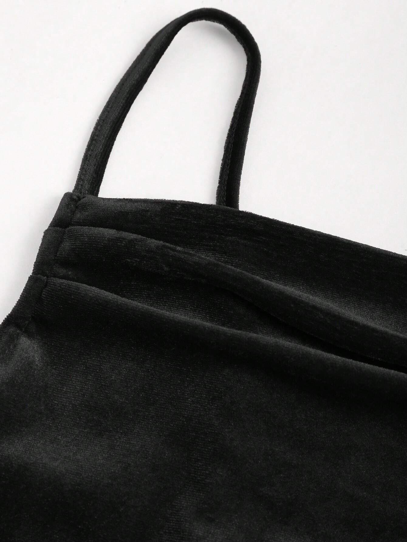 Vestido Longo Preto Graziella Feminino