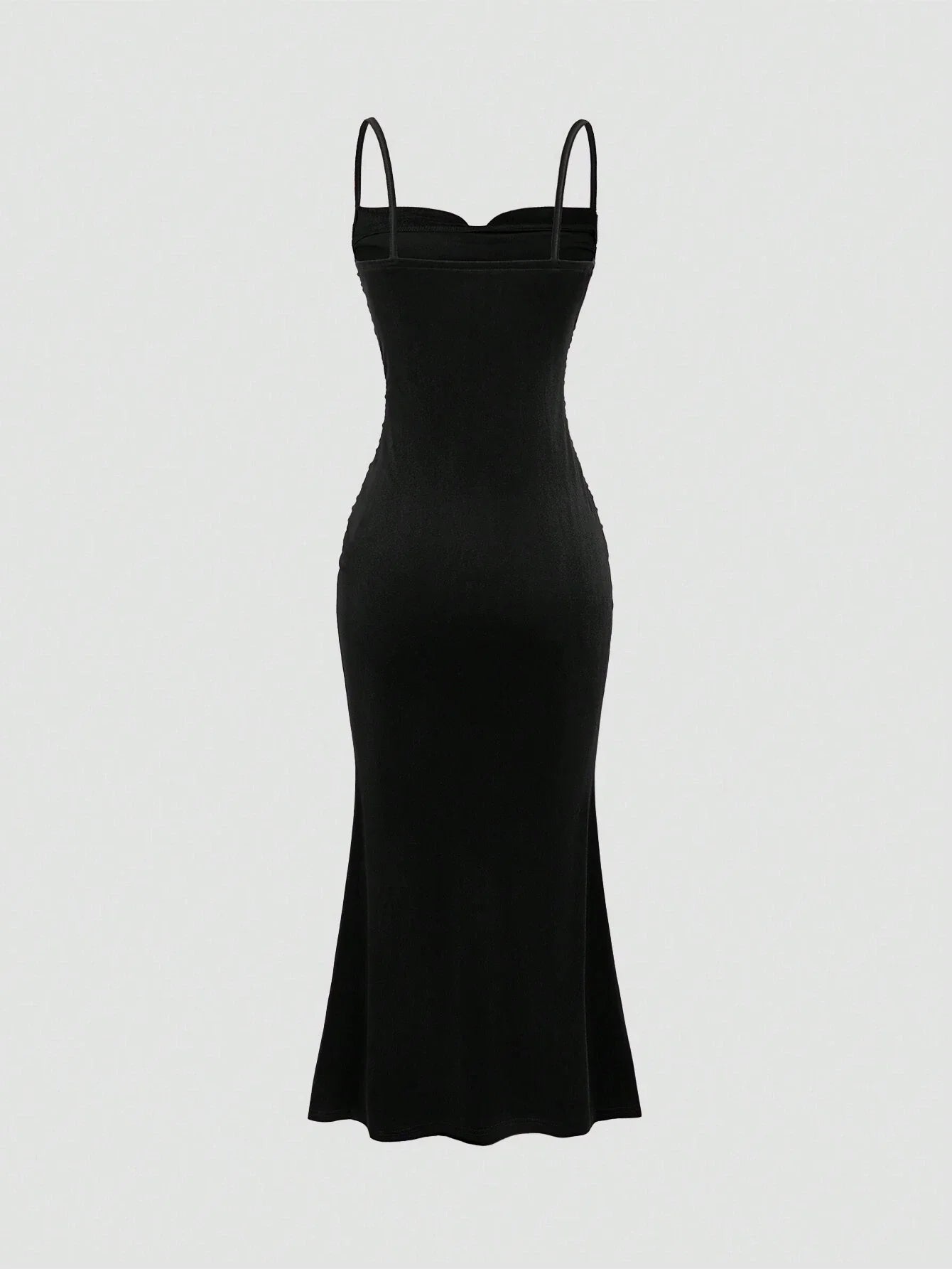 Vestido Longo Preto Graziella Feminino