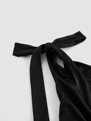 Vestido Longo Preto Jimena