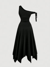 Vestido Longo Preto Jimena