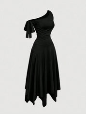 Vestido Longo Preto Jimena