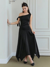 Vestido Longo Preto Jimena