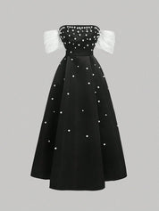 Vestido Longo Preto Olivia