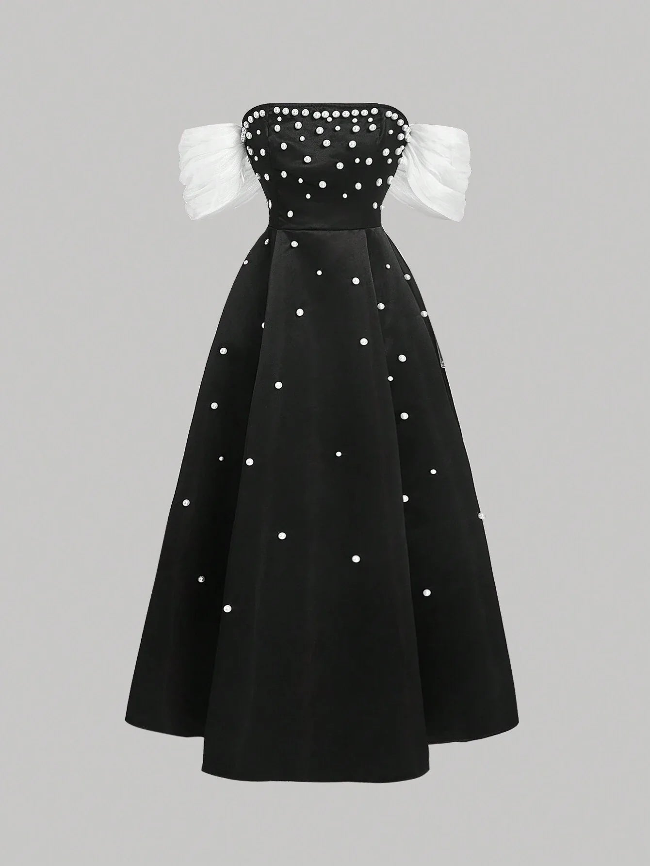 Vestido Longo Preto Olivia