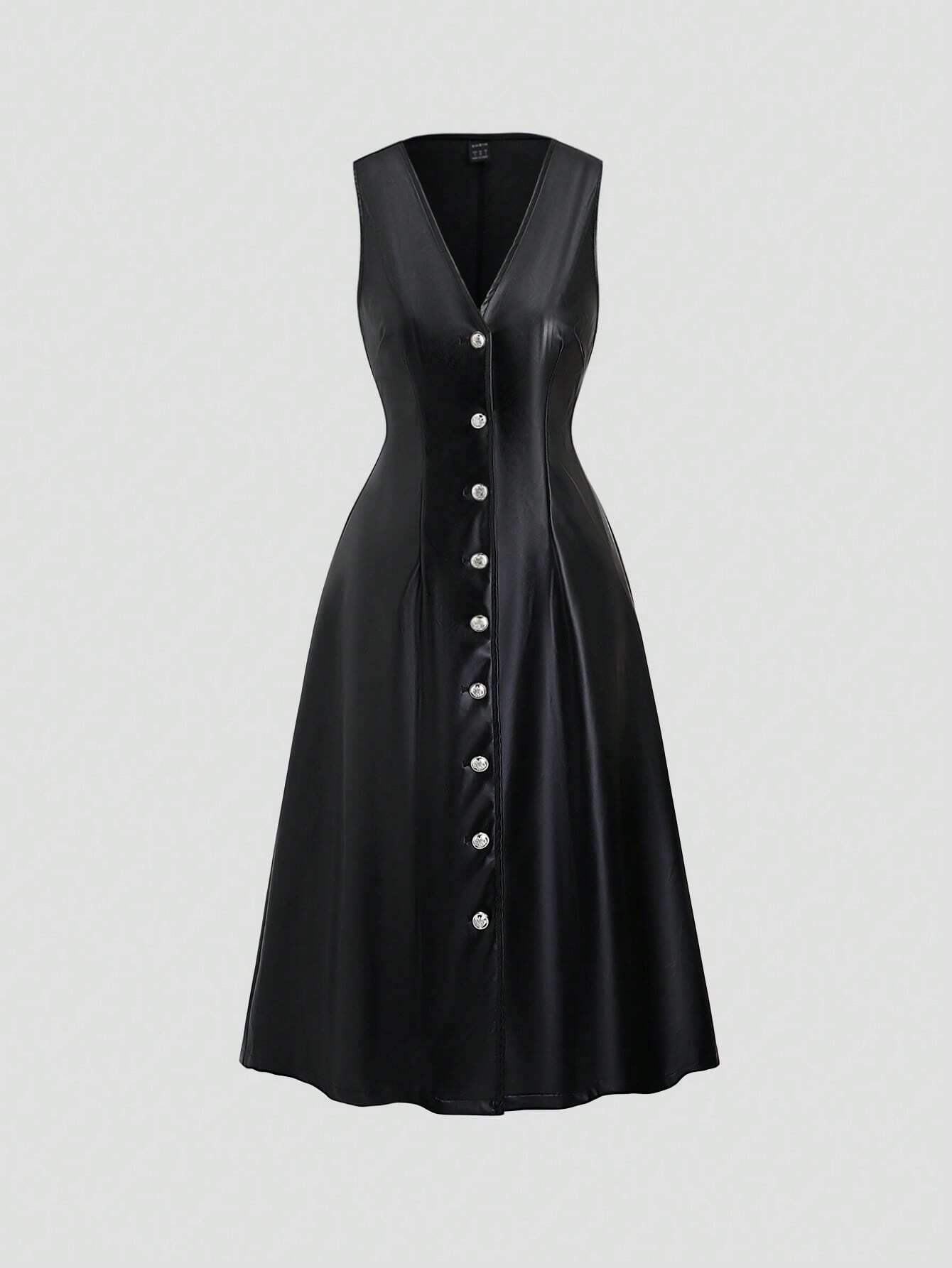 Vestido Longo Preto Raiane Feminino