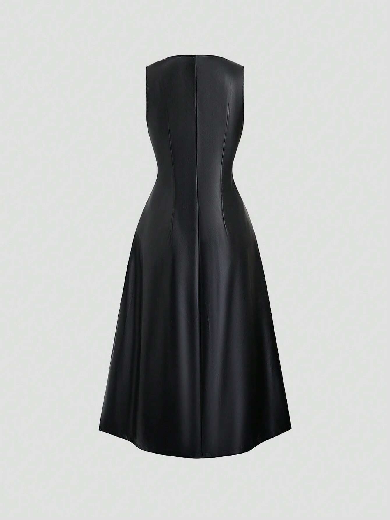 Vestido Longo Preto Raiane Feminino