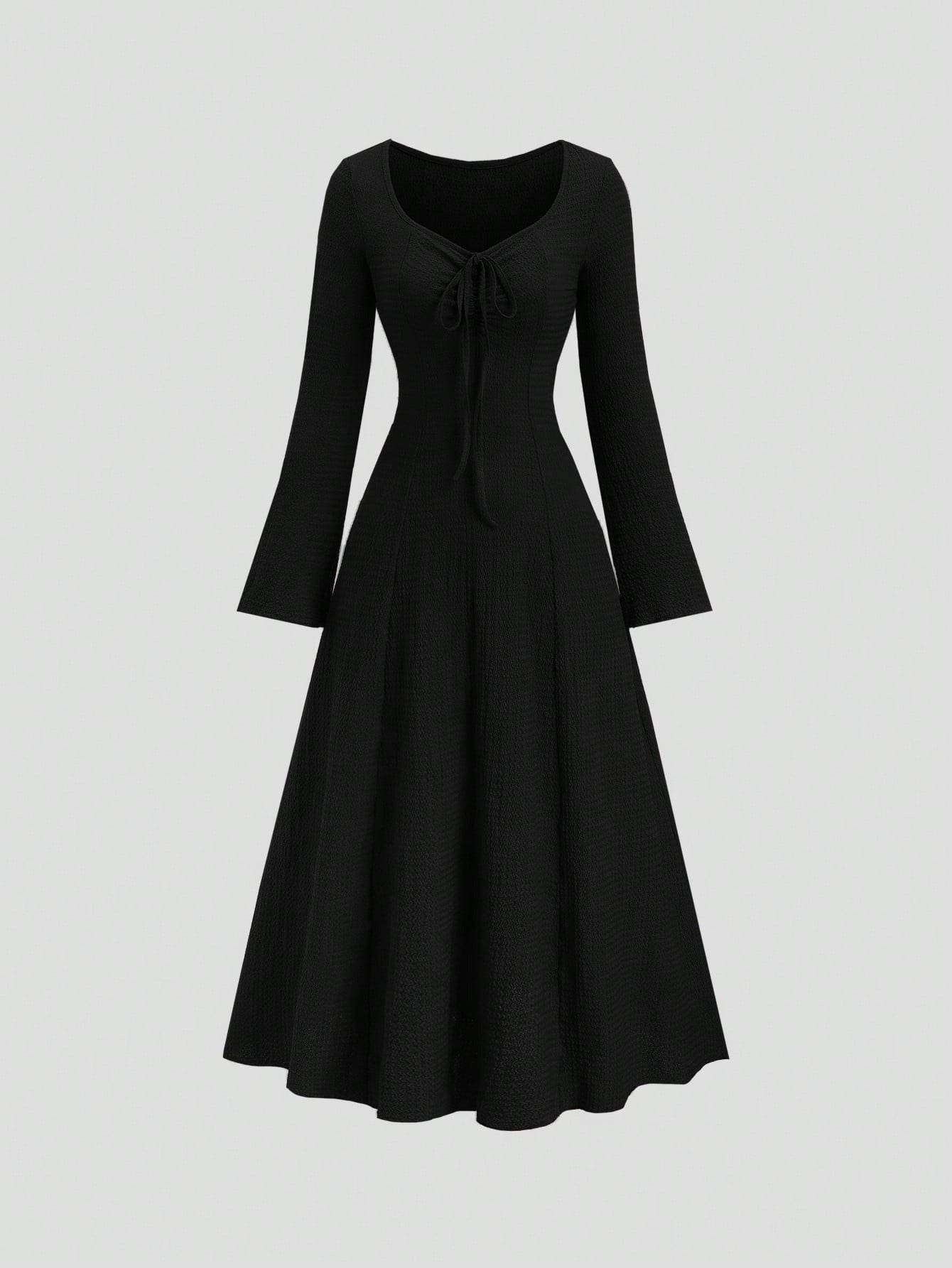 Vestido Longo Preto Celina Feminino