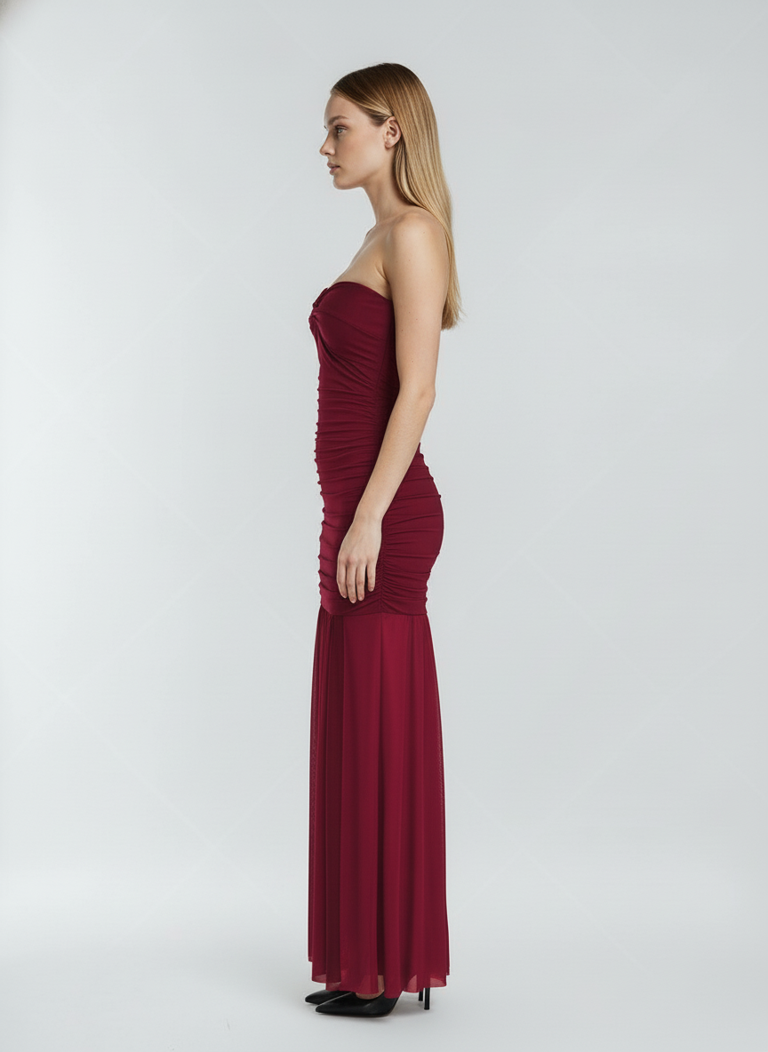 Vestido Longo Vermelho Beatriz