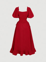 Vestido Longo Vermelho Destiny